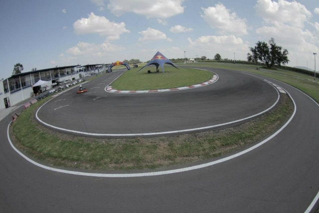 Vistas de la pista